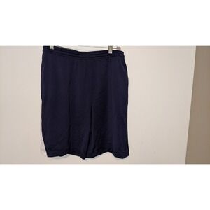 Under Armour Shorts Men's Large Loose Fit Blue & White AthleticWear Workout